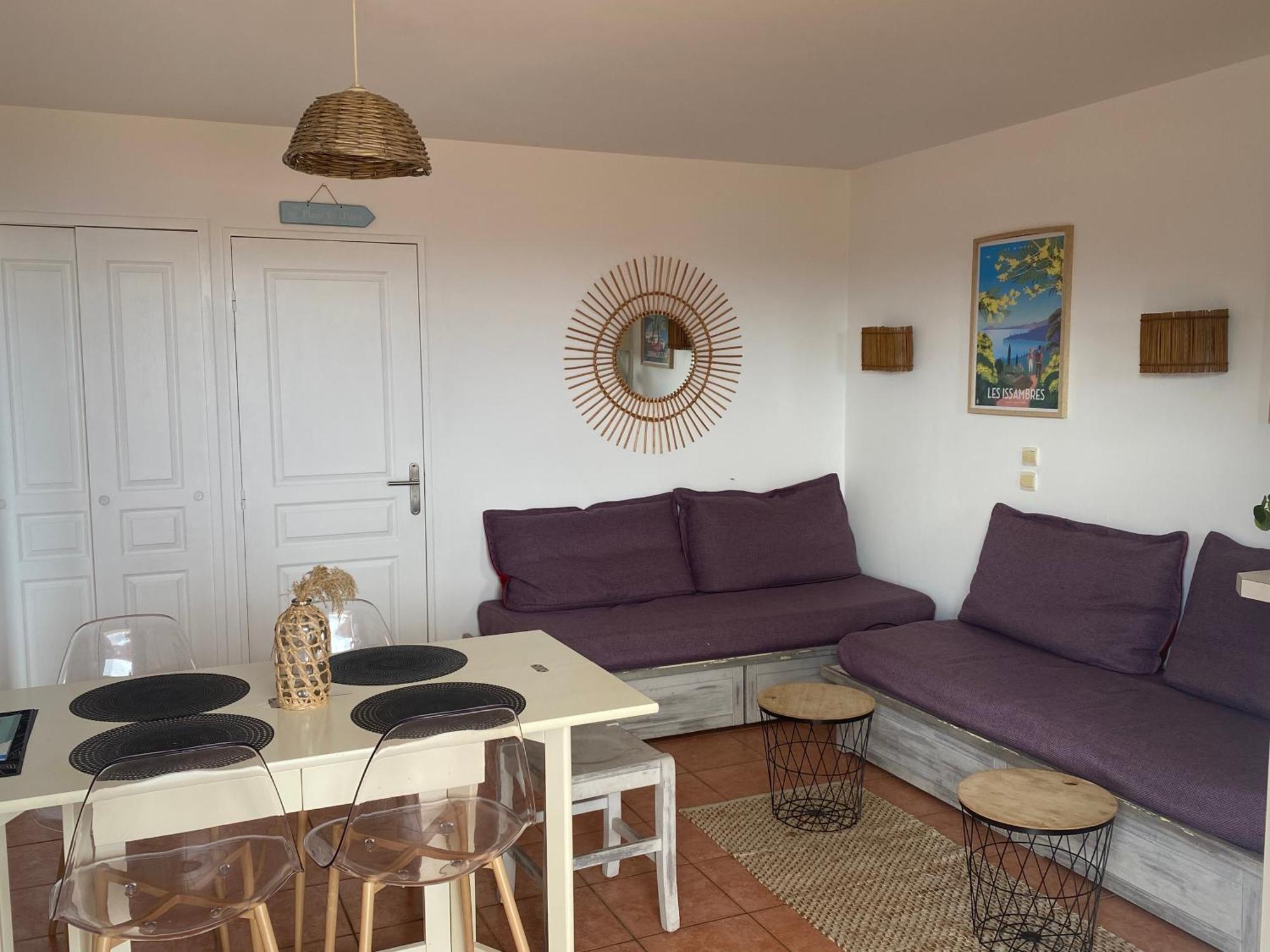 Tres Bel Appartement T3 Avec Splendide Vue Mer Les Issambres Exterior photo